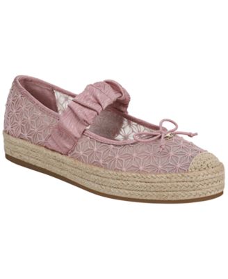 Women's Lillie Mesh Mary-Jane Espadrille Flats