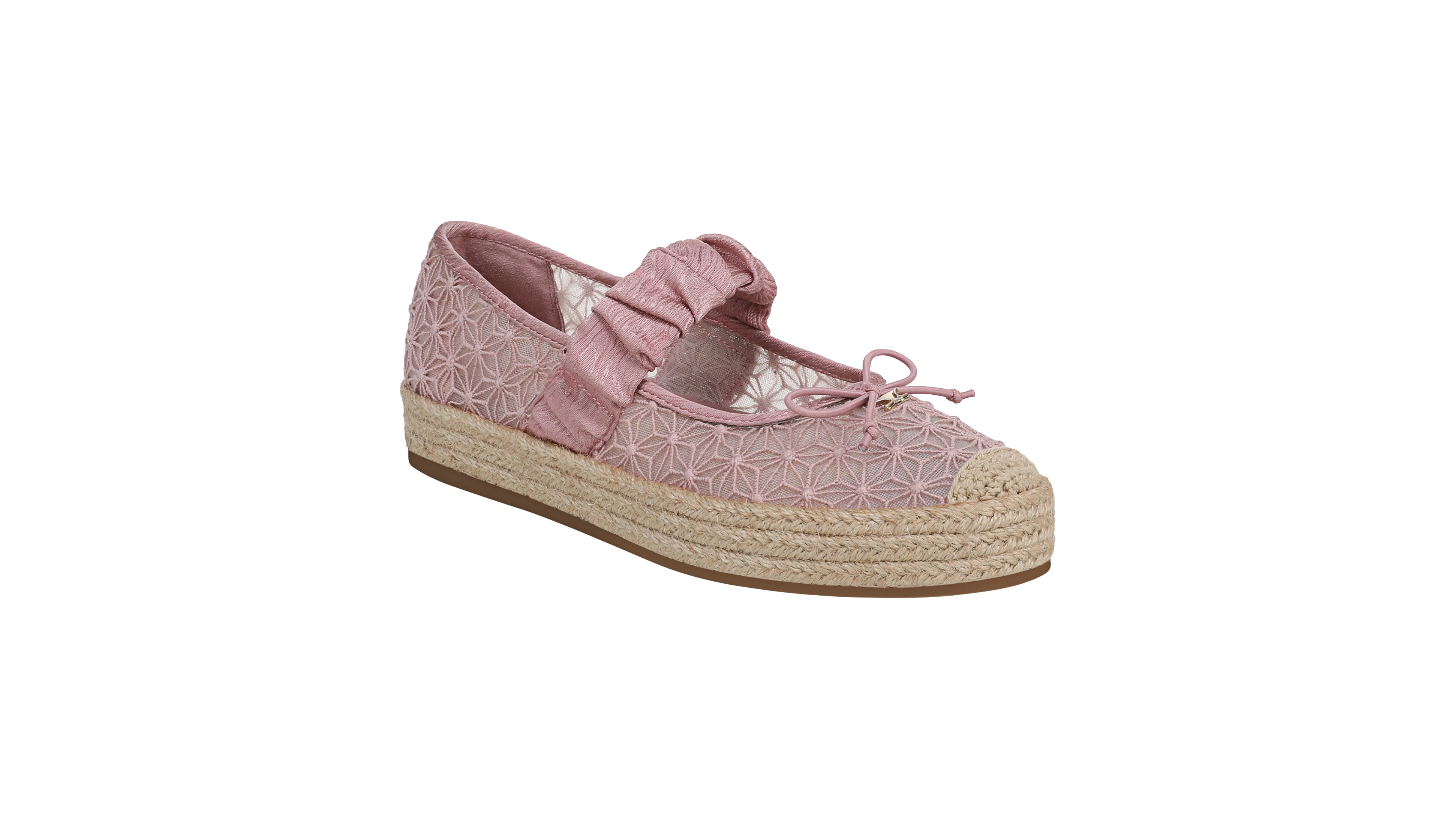 Circus Ny by Sam Edelman Women's Lillie Mesh Mary-Jane Espadrille Flats