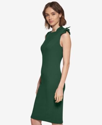 Women's Boat Neck Short Dress