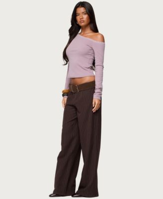 Women's Emmiline Lacey Off Shoulder Top