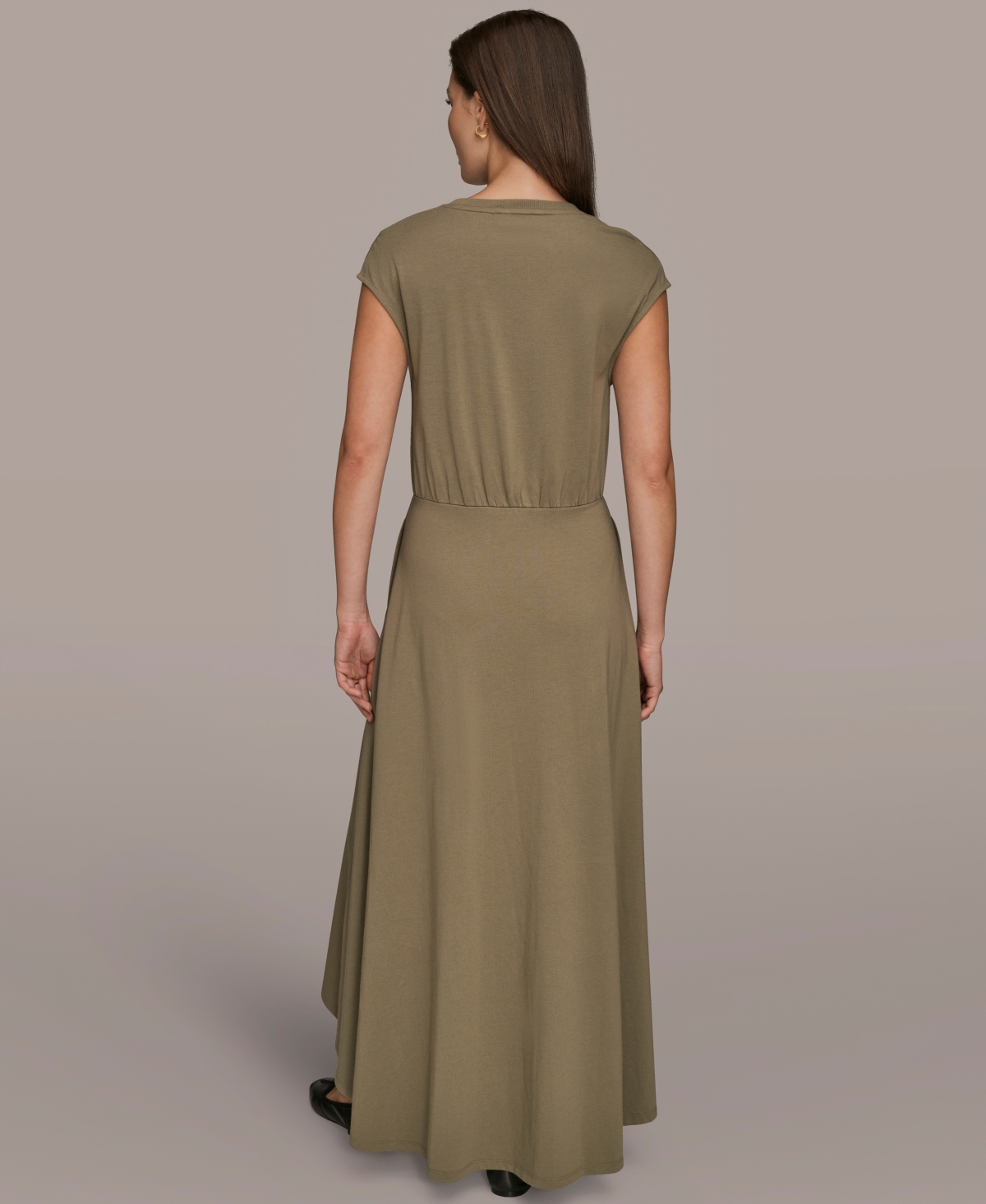 Donna Karan Weekend Women's Cap Sleeve Crewneck Dress