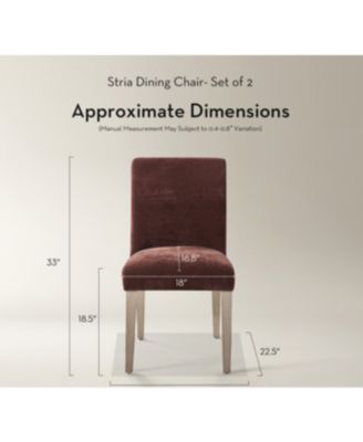 Stria Dining Chair- Set of 2