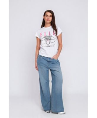 Women's Heart Eyes Graphic Tee T-Shirt