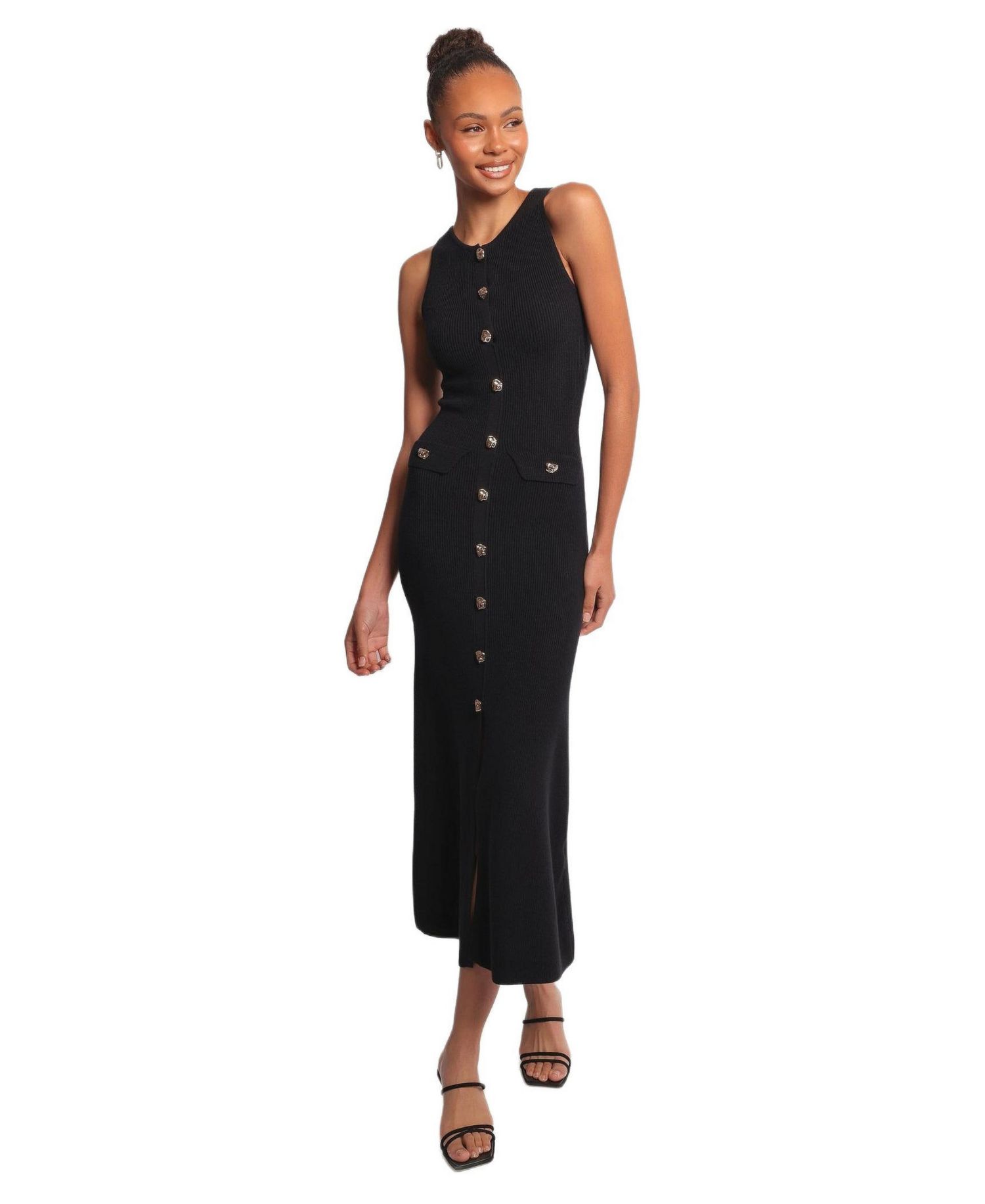 Women's Aspen Button Up Knit Dress