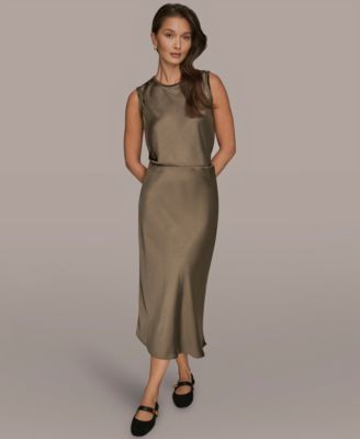 Women's Pull-On Midi Skirt