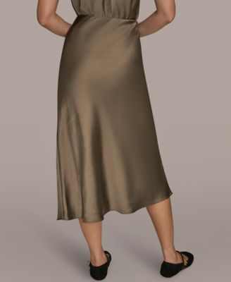 Women's Pull-On Midi Skirt