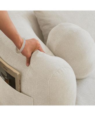 Streamdale Sofa-in-a-Box Memory Foam 2-Seater Couch, Beige