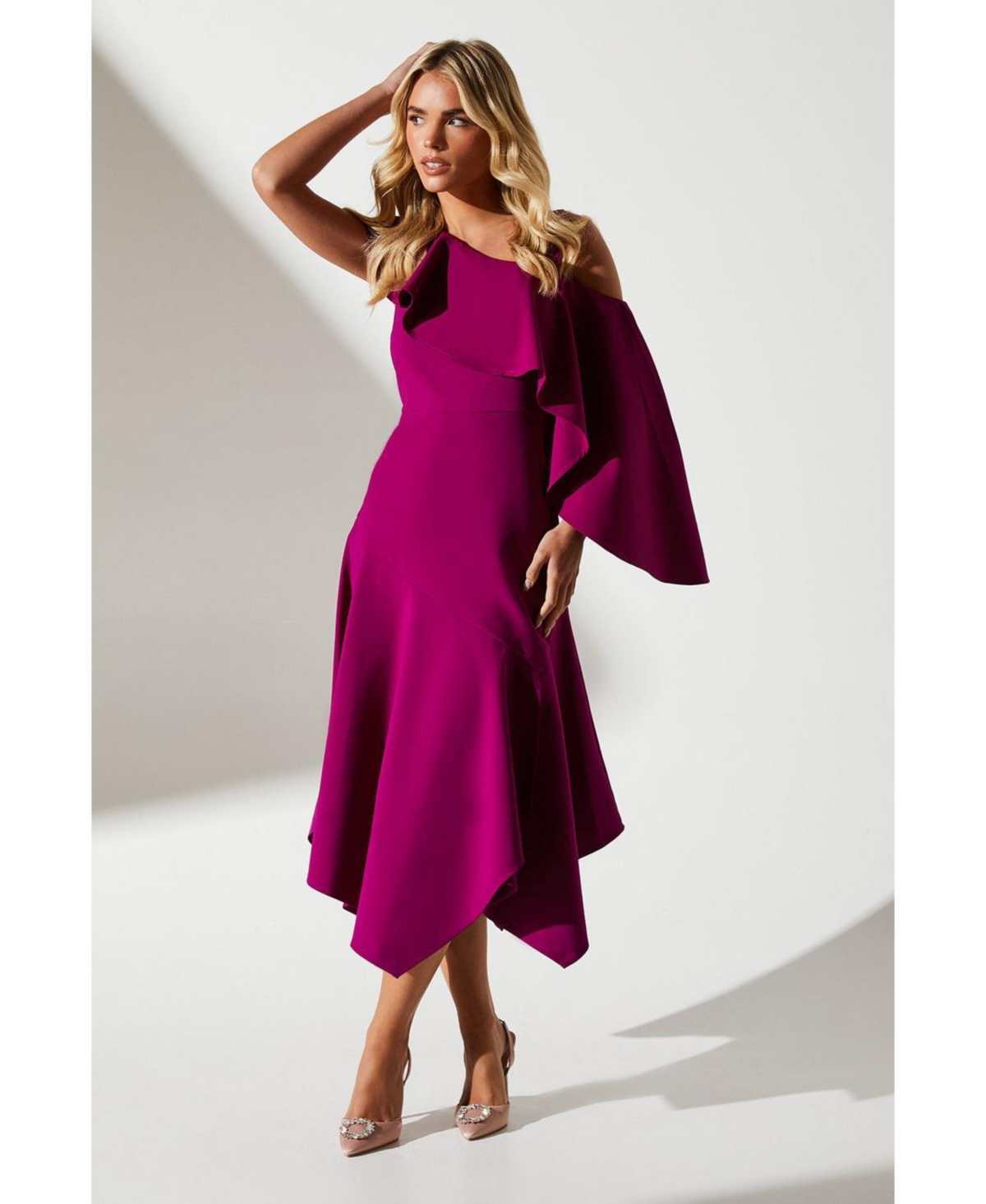 Coast Women's Midi Wedding Guest Dress