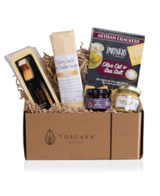 Artisan Charcuterie Board with Gourmet Gift Pack, 5 Piece