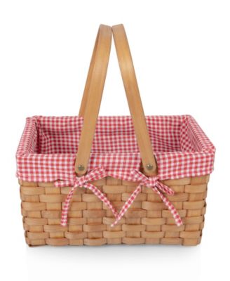 Farmhouse Basket with Gourmet Gift Pack, 7 Piece