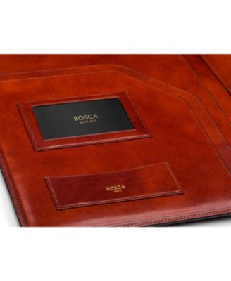 Men's Old Leather All Leather Pad Cover 8.5 X 11