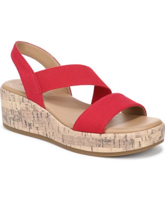 Women's Odette Square Open Toe Wedge Sandals
