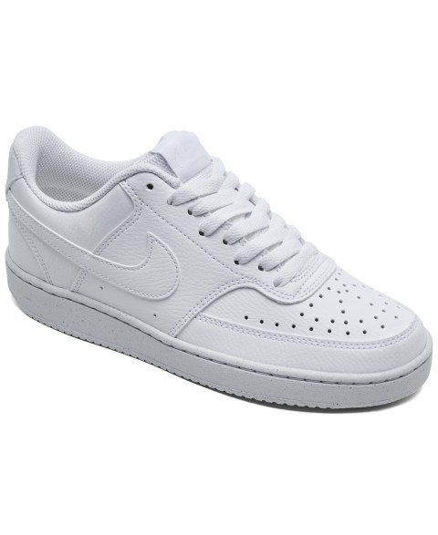 Женские Nike Women's Court Vision Low Next Nature Casual Sneakers from Finish Line
