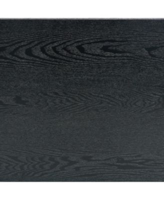 Streamdale Black Wood Grain MDF Coffee Table - Luxurious Design (70 characters)