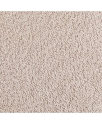 Accent Square Sofa Chair, Boucle Fabric Upholstered Single Cloud Couch Chair