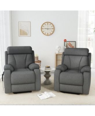 Power Lift Recliner for Elderly, Small Spaces, Remote Control, Dark Gray