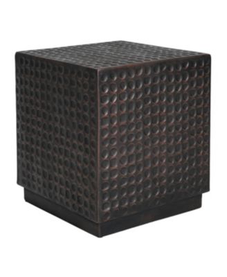 Streamdale Outdoor Side Table, Patio End Table Cube, Coffee Table