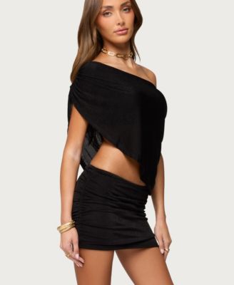 Women's Fiora One Shoulder Cutout Mini Dress