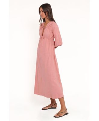 Women's Riven Long Sleeve Maxi Dress