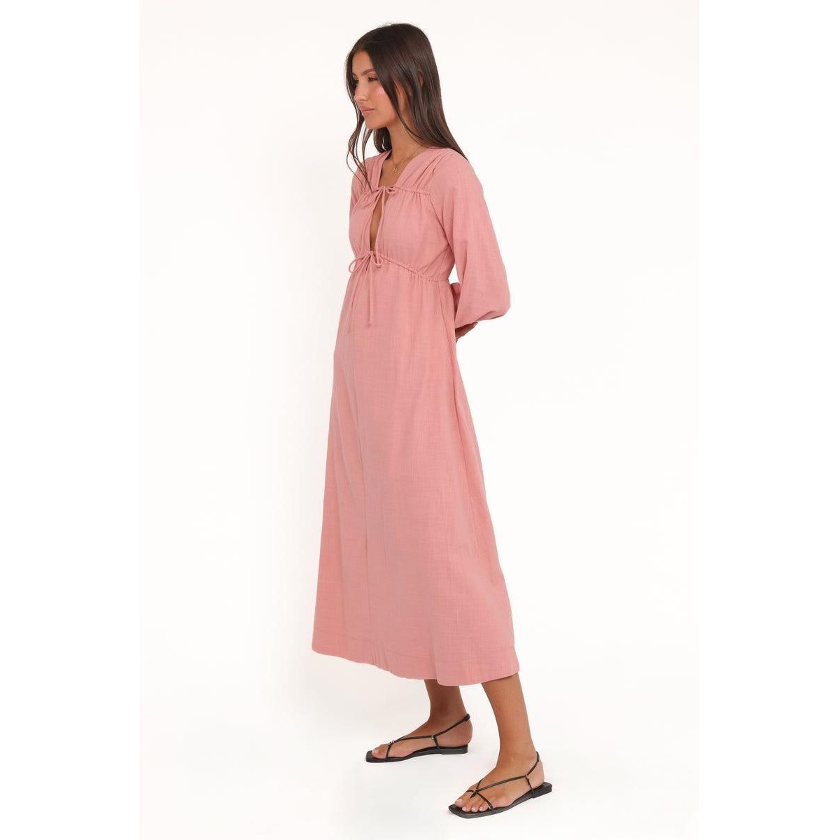 Petal and Pup Women's Riven Long Sleeve Maxi Dress