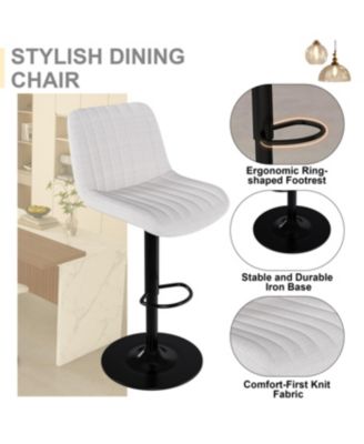 Black Marble Kitchen Island with LED Lighting & Grille Details