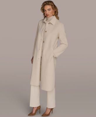 Women's Button Front Maxi Coat