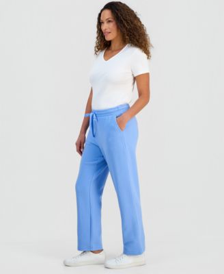 Petite Ottoman-Stitched Drawstring Pants, Macy's Exclusive
