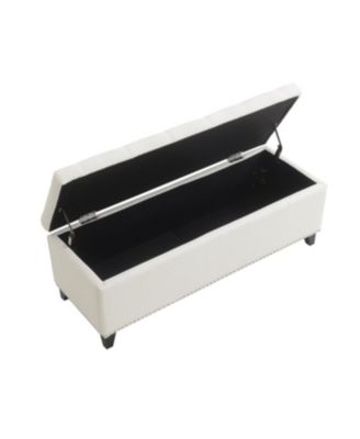 47.5" Storage Ottoman Bench - Beige
