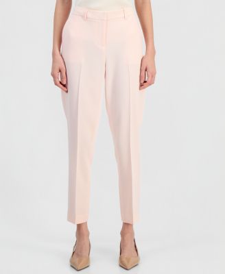 Women's Mid-Rise Straight-Leg Ankle Pants