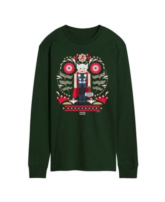 Men's Thor Nutcracker Graphic Long-Sleeve T-Shirt