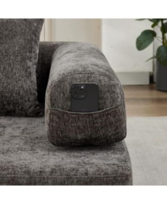 Convertible Sleeper Sofa: Versatile, Space-Saving Chenille Fabric Sofa Bed