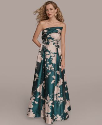 green emerald velvet dress Long-Sleeve Beaded Floral Long Formal Dress