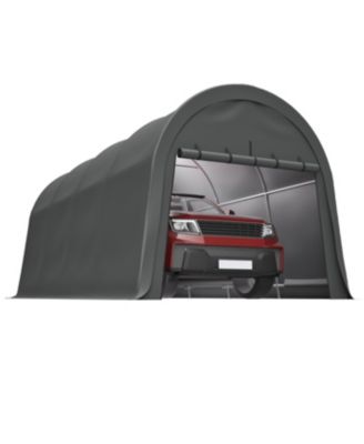 Anti-Snow 10x20 FT Carport, Commercial Grade Heavy Duty Portable Garage Canopy