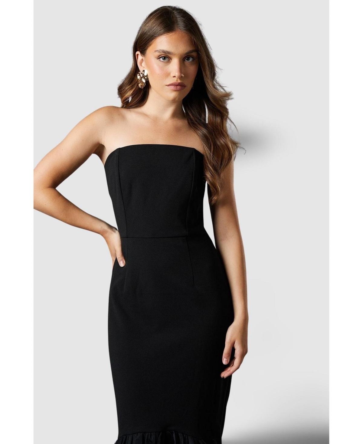 Coast Women's Strapless Fishtail Maxi Dress