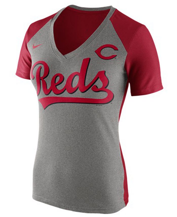 Nike Women's Cincinnati Reds Fan T-Shirt & Reviews - Sports Fan Shop ...