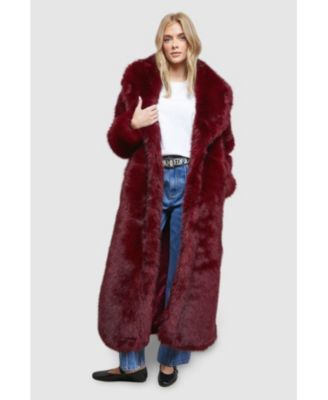 Women's Mongolian Faux Fur Short Coat