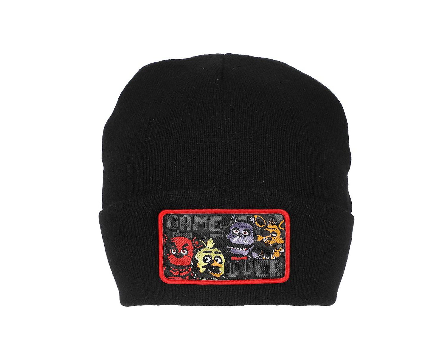 Men's Game Over Black Knit Cap