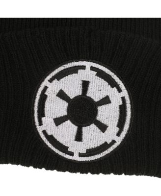Men's Galactic Empire Black Cuff Beanie.