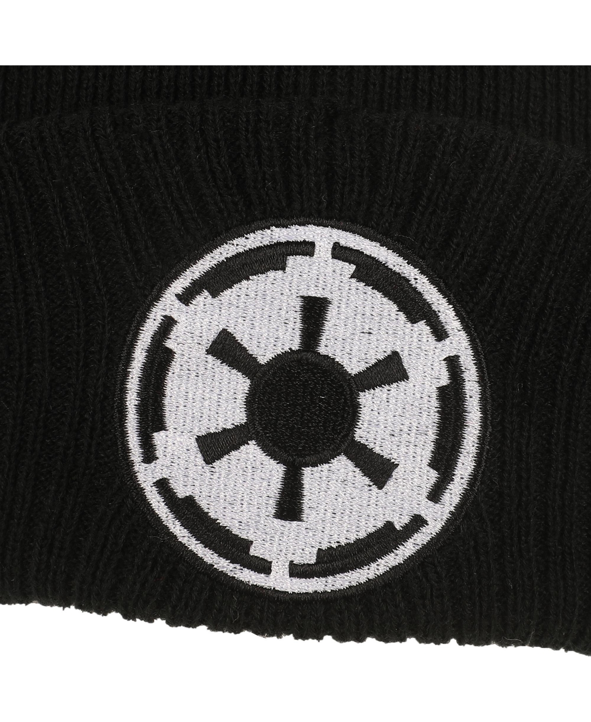 Star Wars Men's Galactic Empire Black Cuff Beanie.