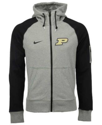 purdue full zip hoodie