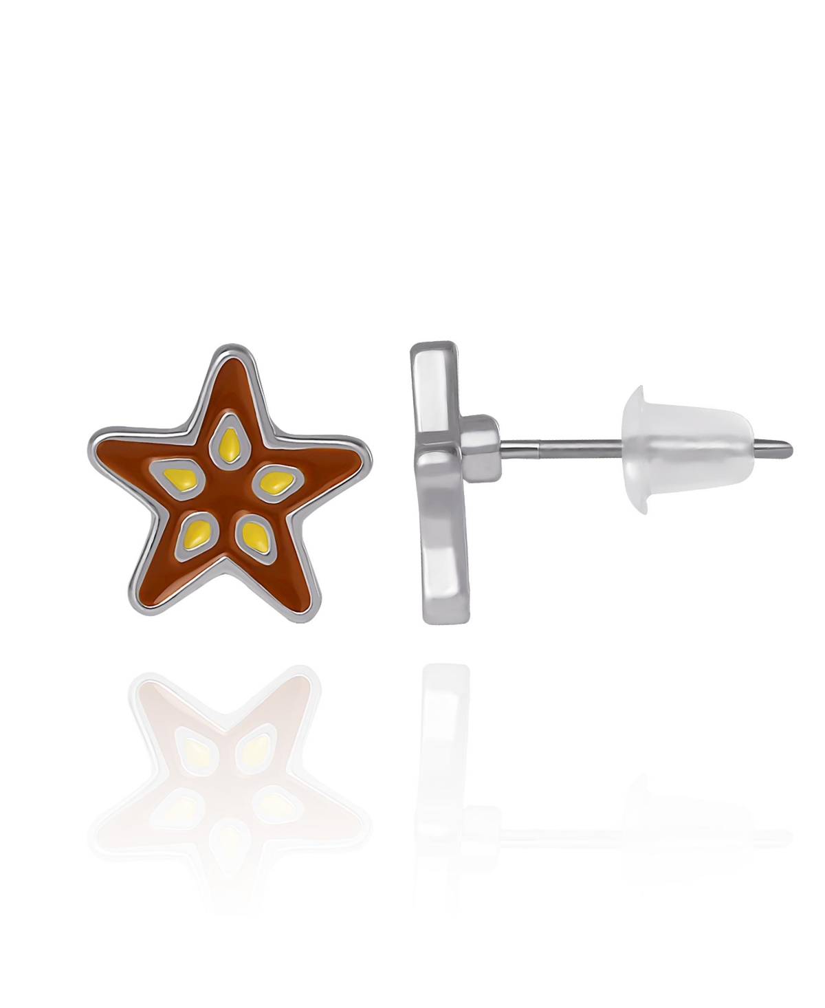 Bluey & Bingo Holiday Necklace & Star Stud Earrings Set - Festive Jewelry for Kids