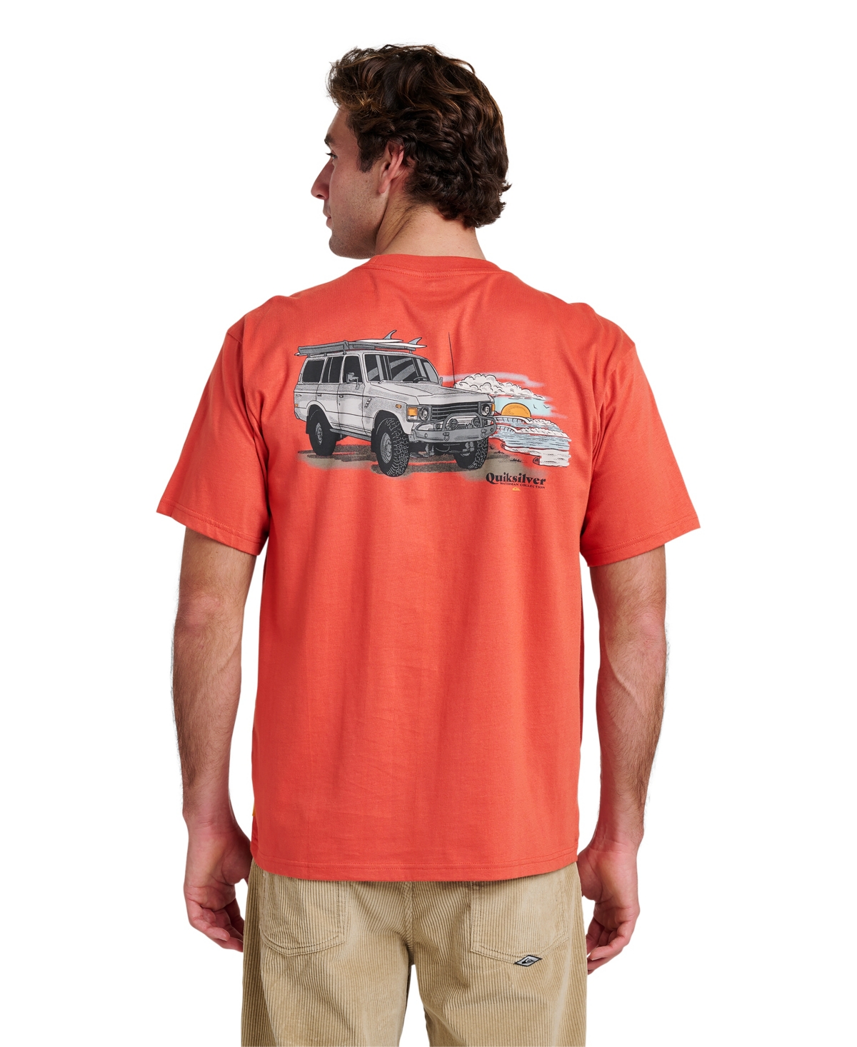 Quiksilver Waterman Men's Adventures Short-Sleeve T-Shirt