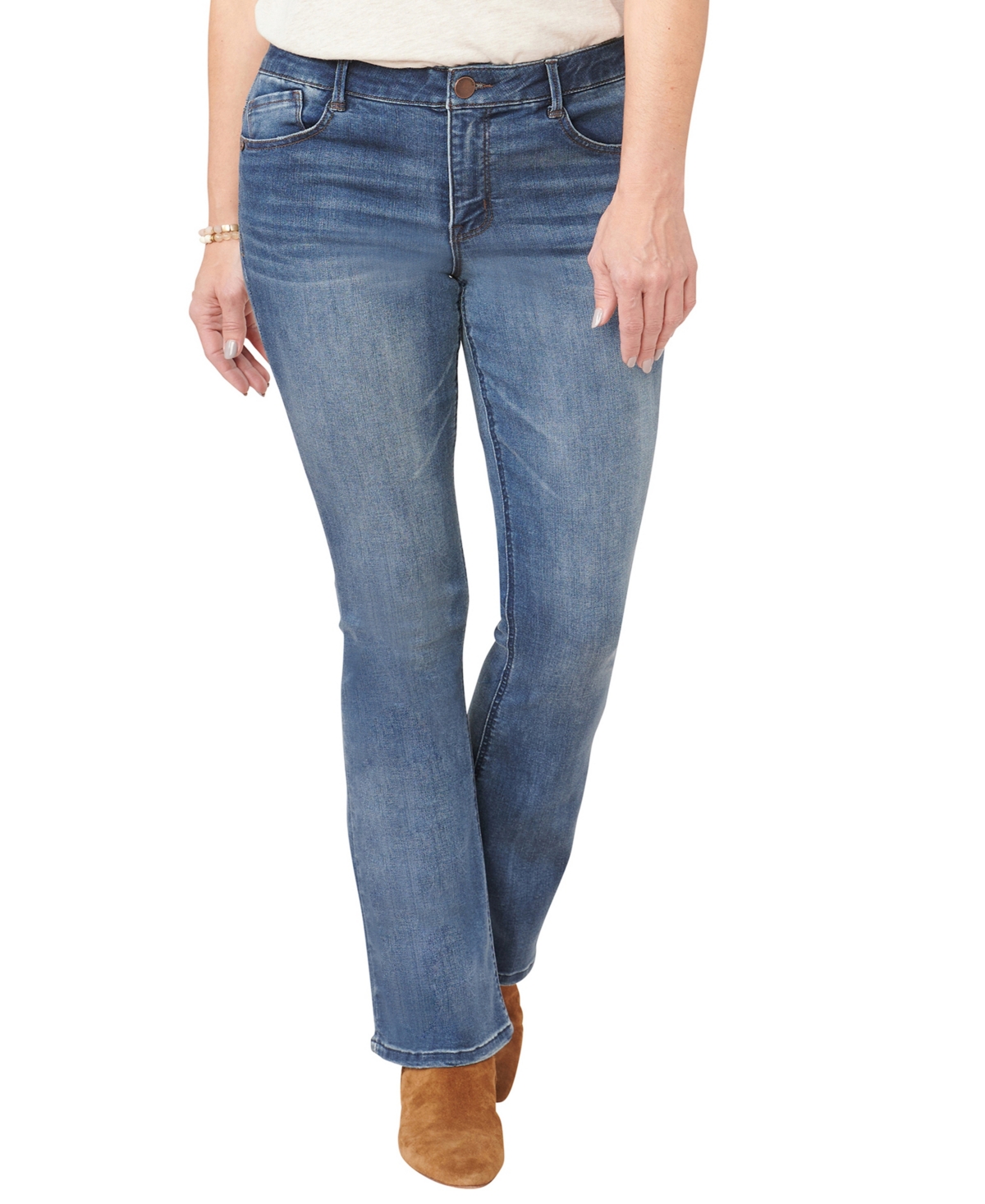 Democracy Women's High Rise Bootcut Jeans