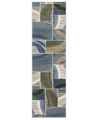 Tisdell TIS06 2'3"x7'6" Runner Area Rug