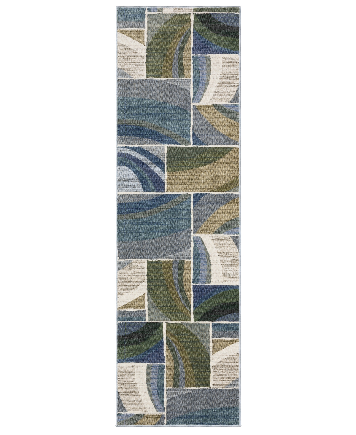 Oriental Weavers Tisdell TIS06 2'3"x7'6" Runner Area Rug