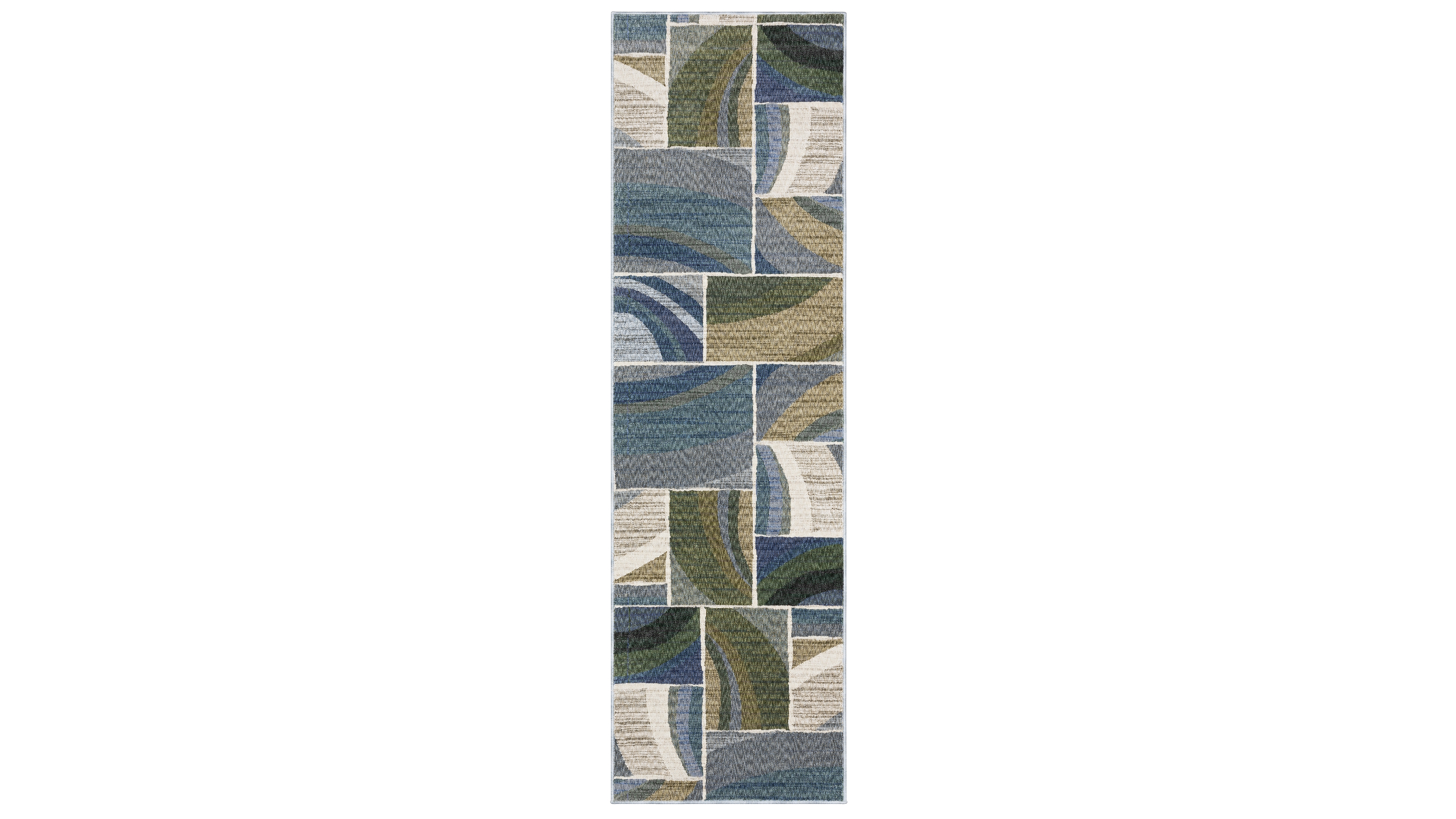 Oriental Weavers Tisdell TIS06 2'3"x7'6" Runner Area Rug