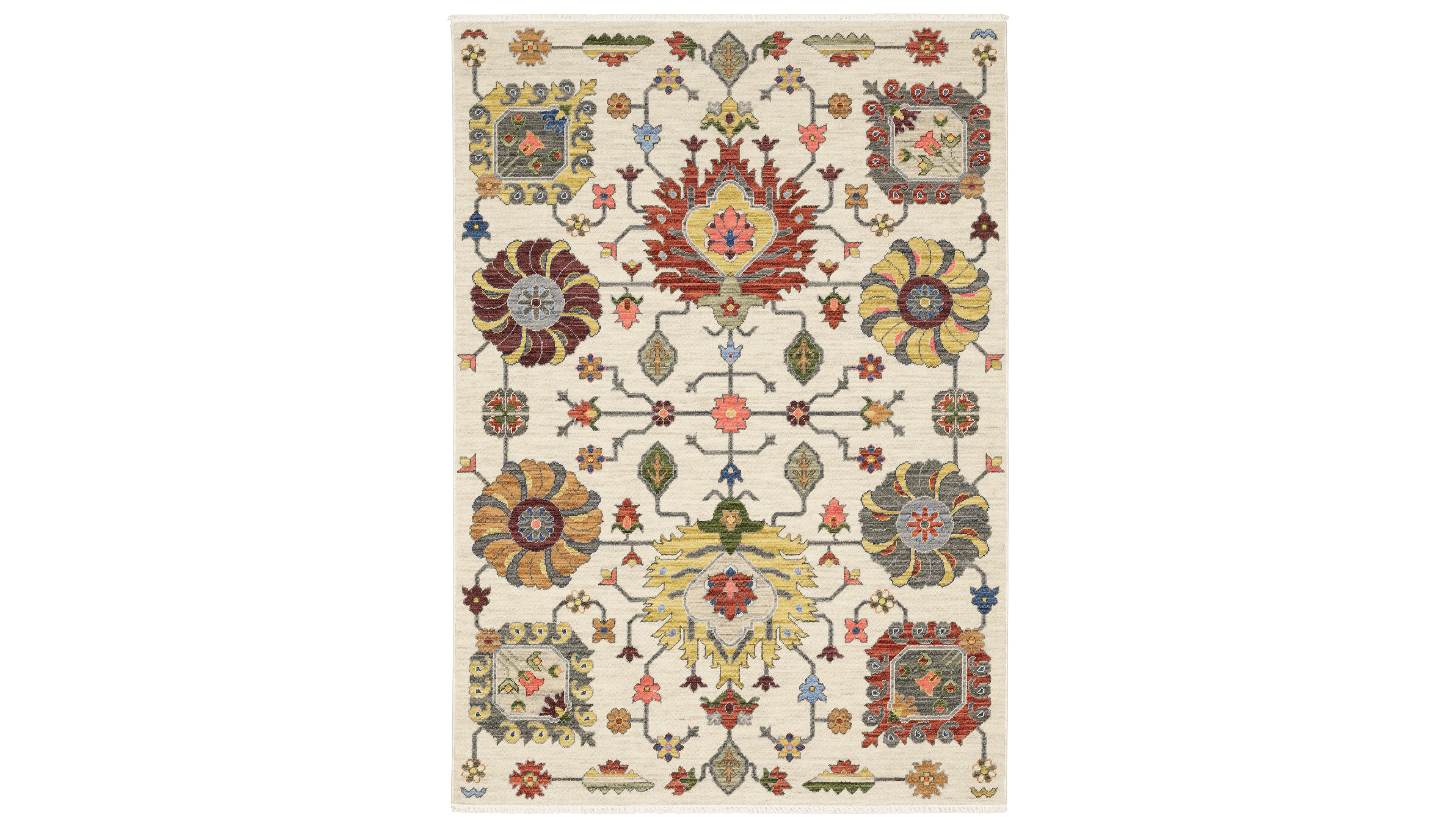 Oriental Weavers Lucca 8111W 5'3" x 7'6" Area Rug