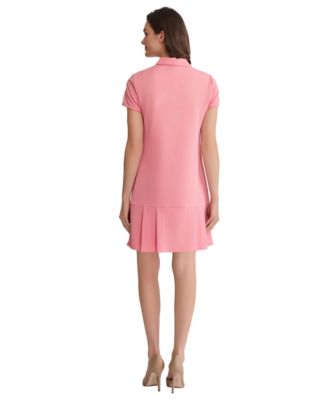 Women's Karolina Pleated Collared Short Dress
