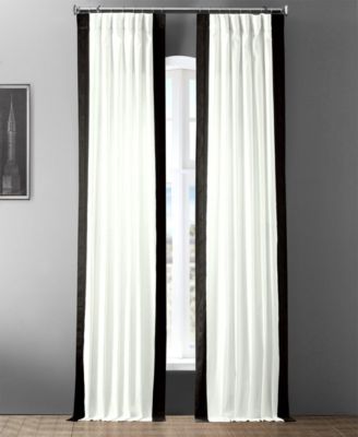 Bordered Vertical Printed Cotton Curtain