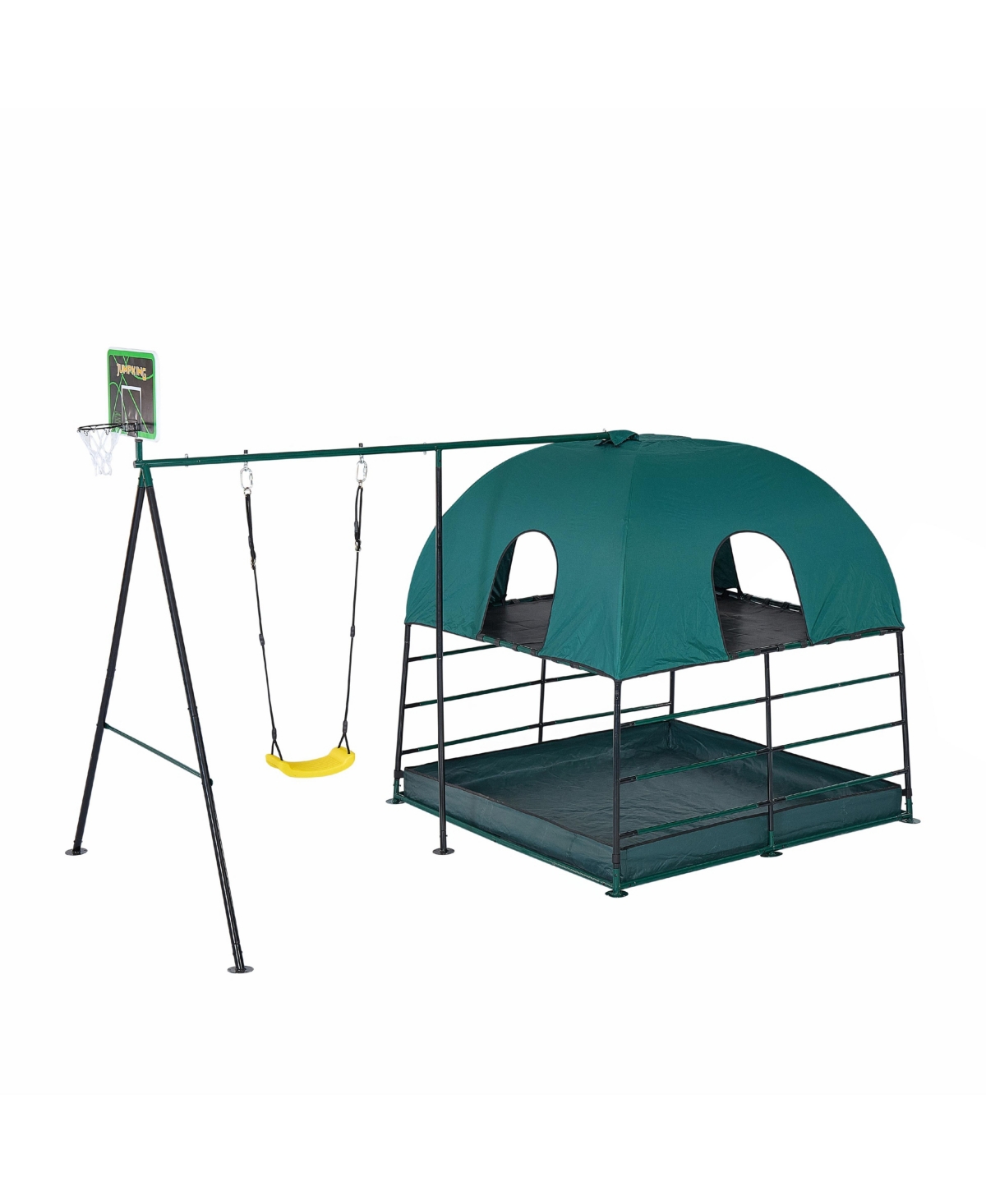 JumpKing Kids Climbing Den & Outdoor Playset